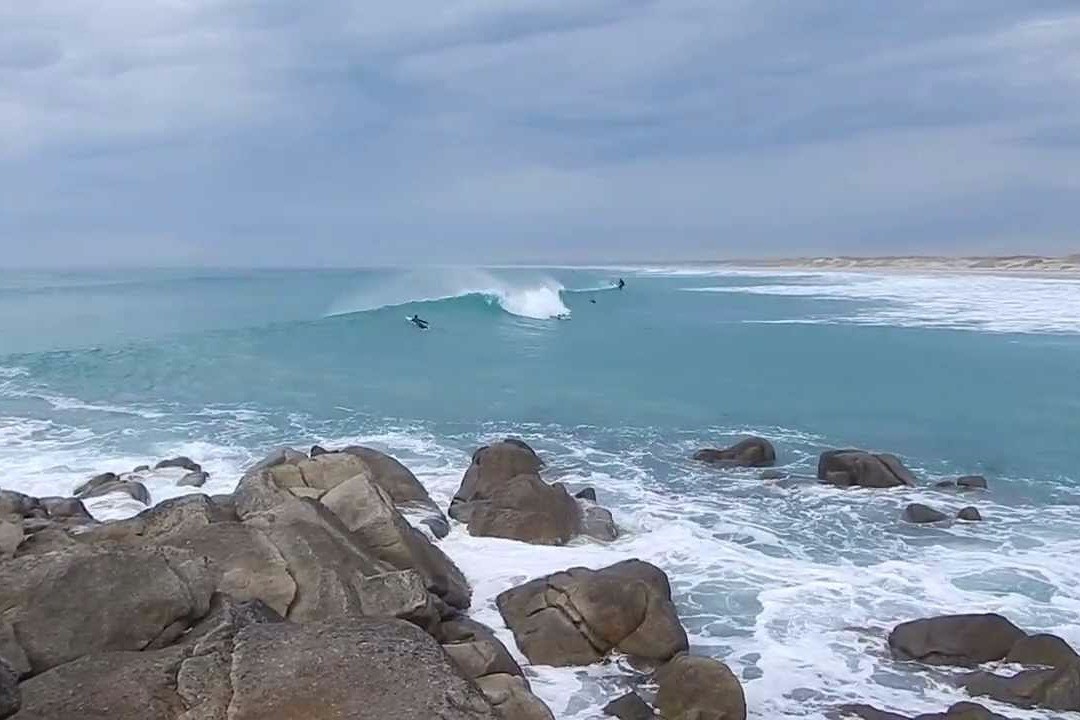 Spot de surf à la Torche