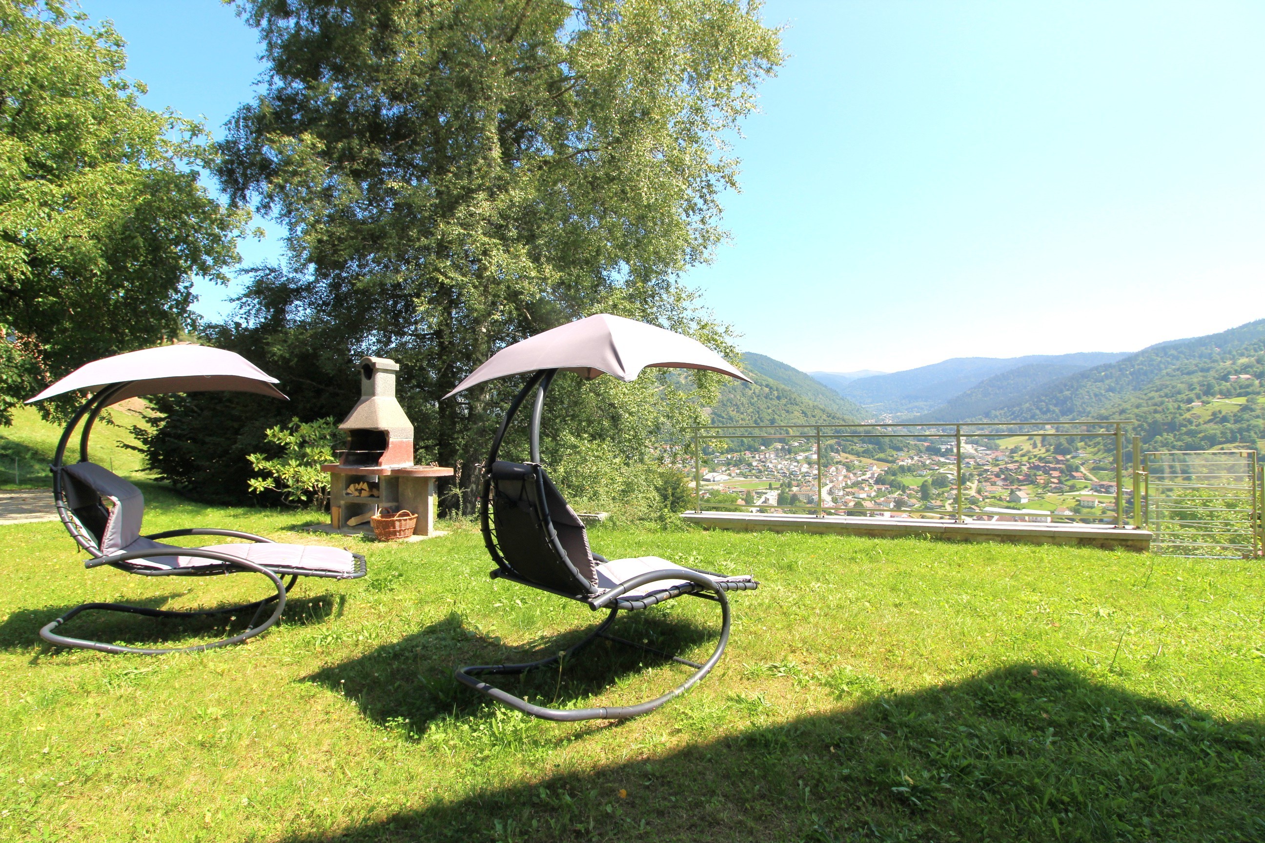 Jardin - Gîte La Louvière La Bresse