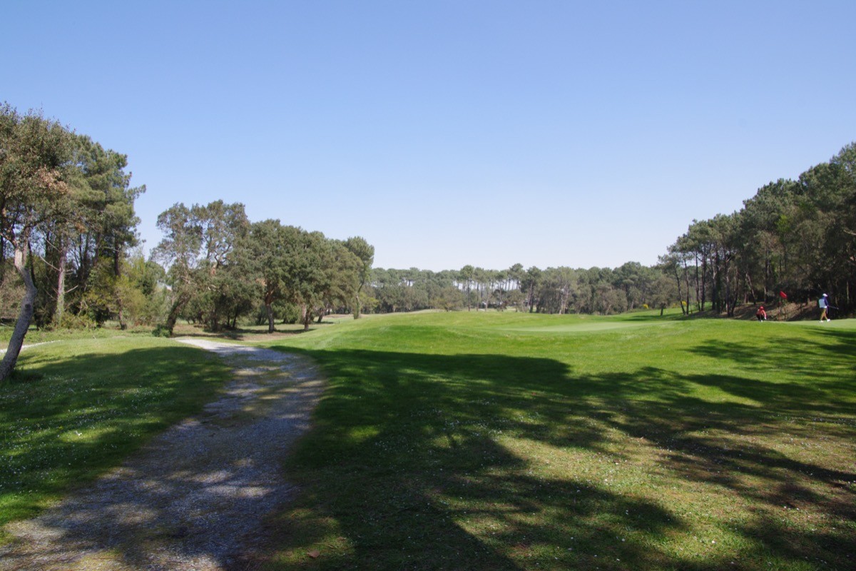 Une vue du golf