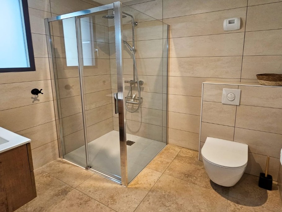 Ground floor: Shower room 1 with WC