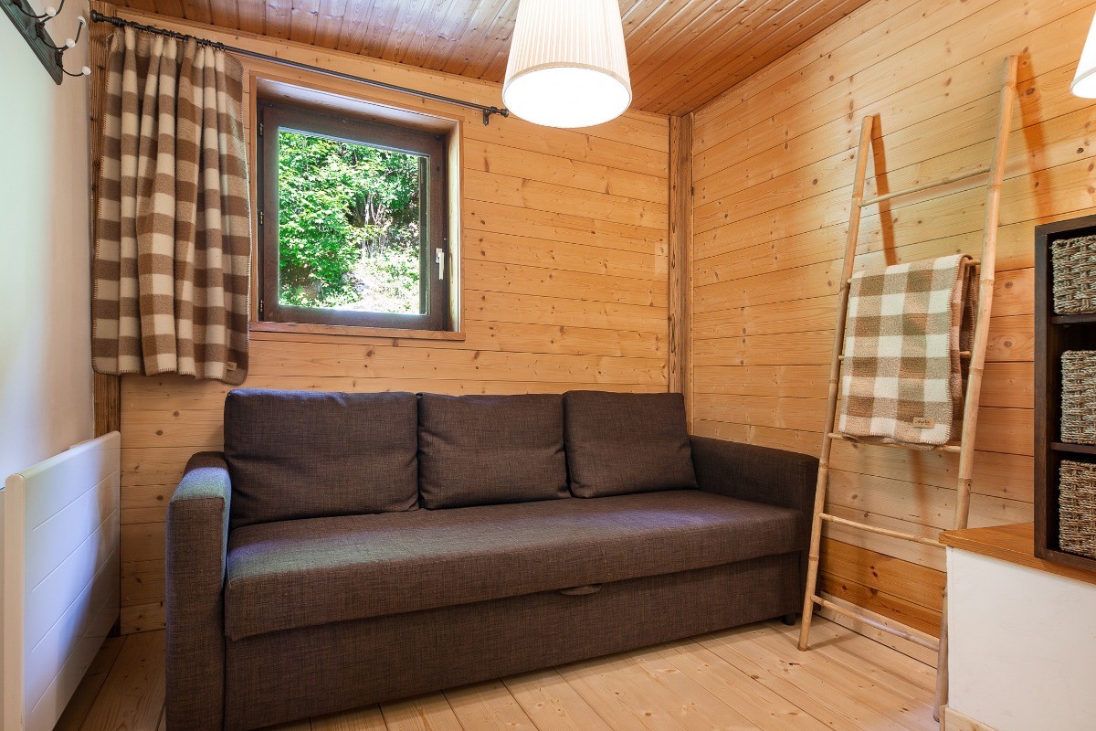 La chambre au canapé lit, couchage double