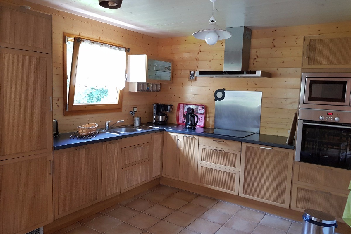La cuisine  - Chalet Mauselaine proche du Lac de Longemer