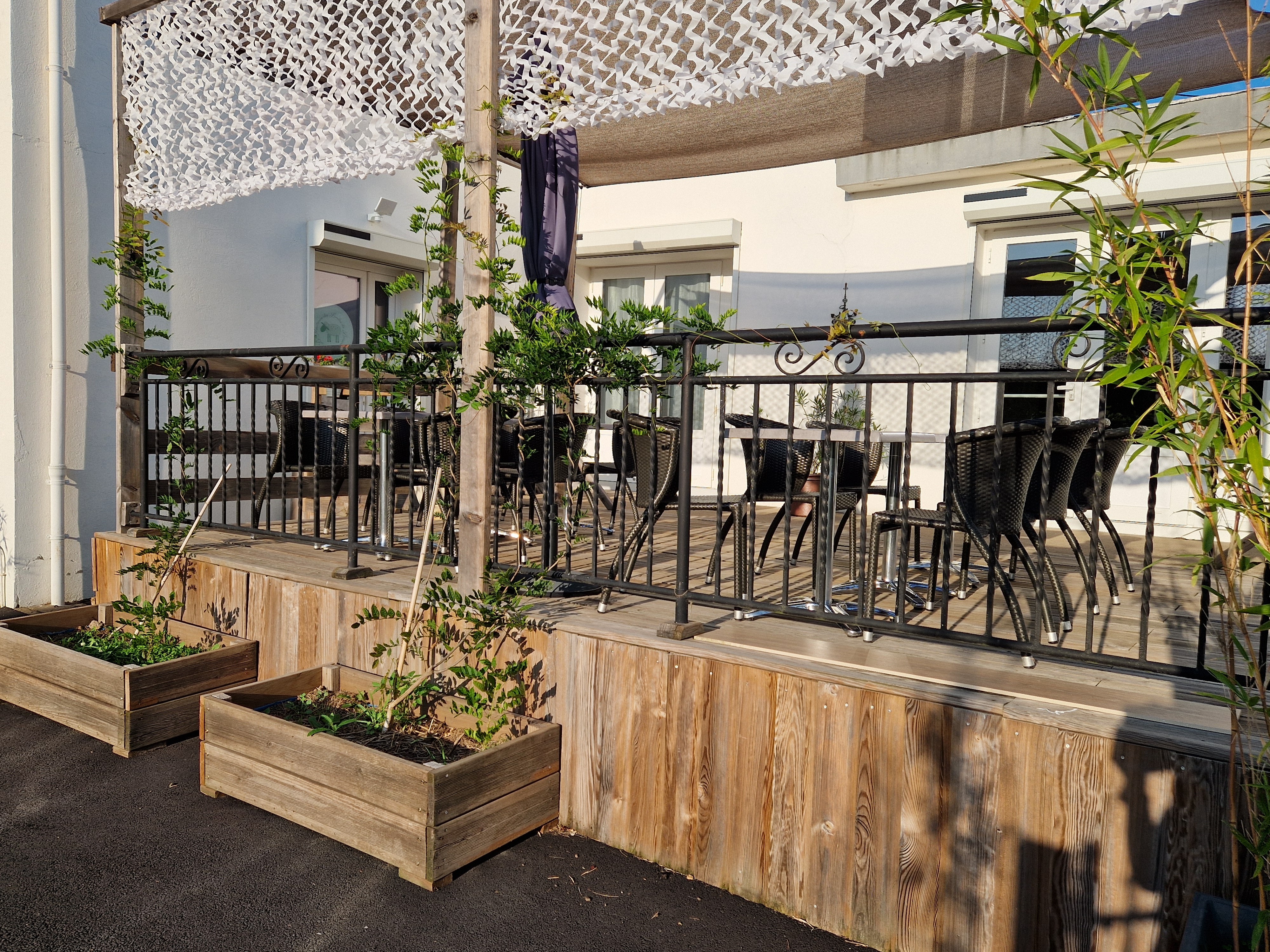 Espace terrasse