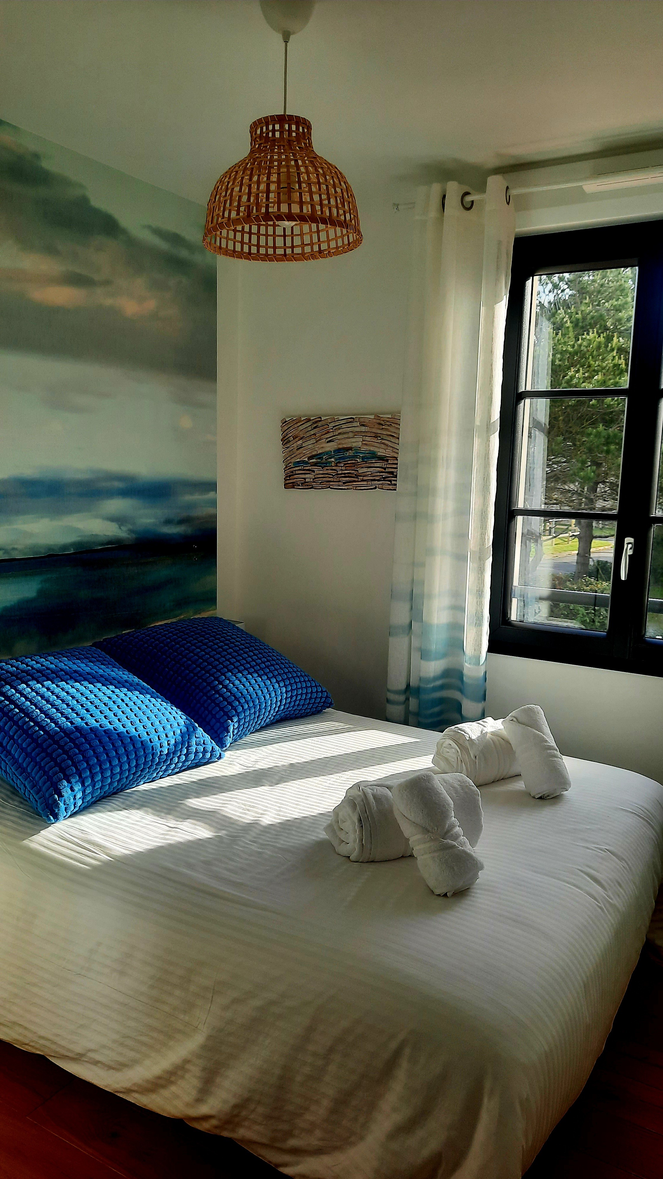 Bedroom bed 140 L'Art 2 l'Eau Neufchâtel Hardelot