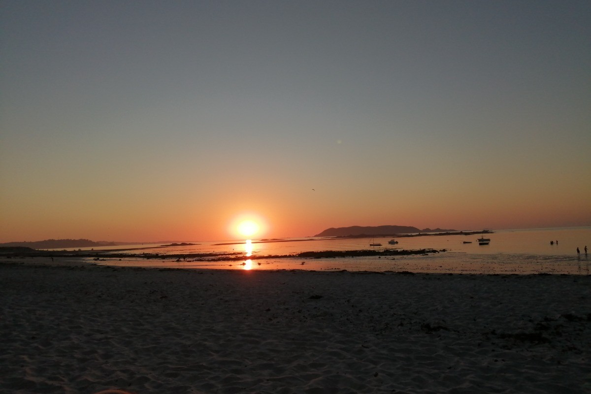 Couché du soleil Plage de Trestel