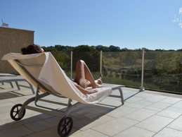 View of the 1st solarium