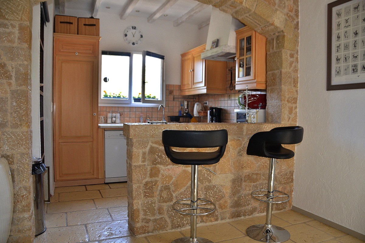 Cuisine américaine, Clos de la Chesnaye à Mons (Var, Provence)