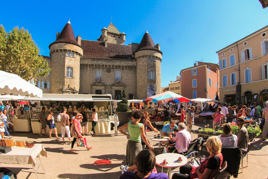 marché d'Aubenas