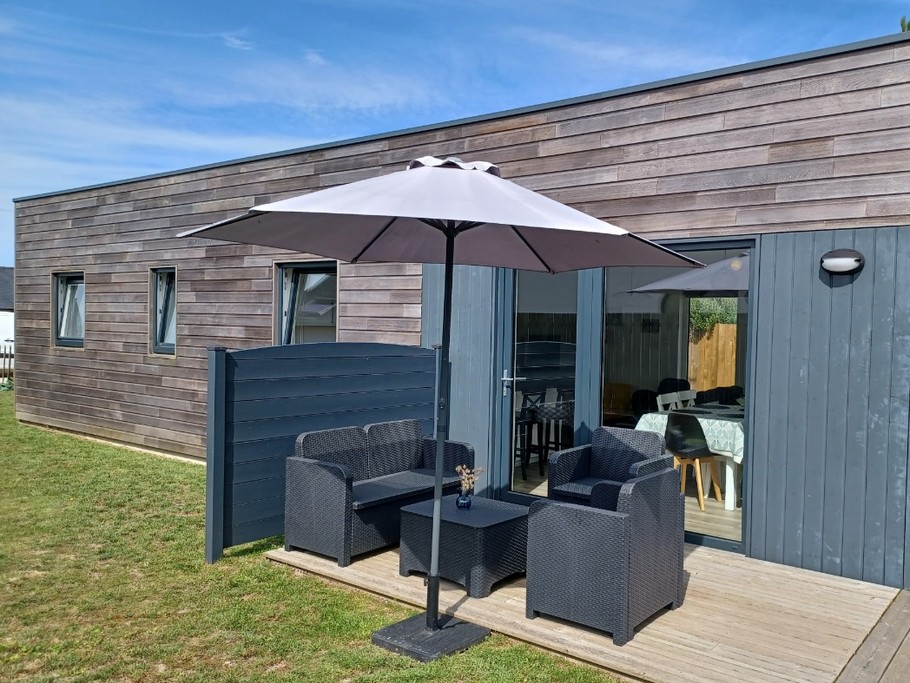 Salon de jardin exposé Ouest