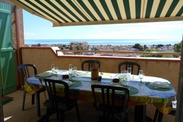 Terrasse vue mer