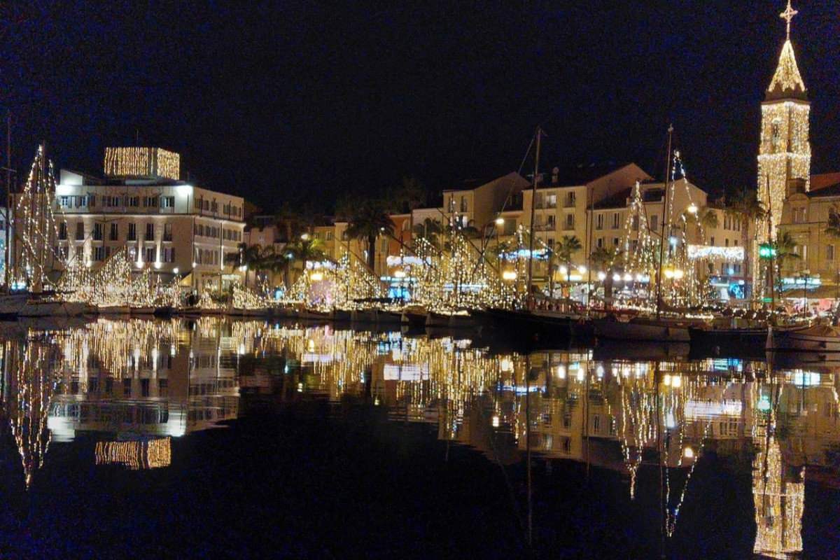 Sanary La nuit, le Mas des Roses, Sanary-sur-Mer, Var, Côte d'Azur