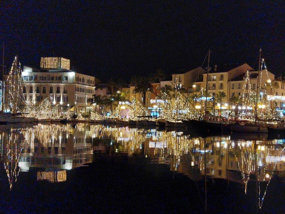 Sanary La nuit, le Mas des Roses, Sanary-sur-Mer, Var, Côte d'Azur