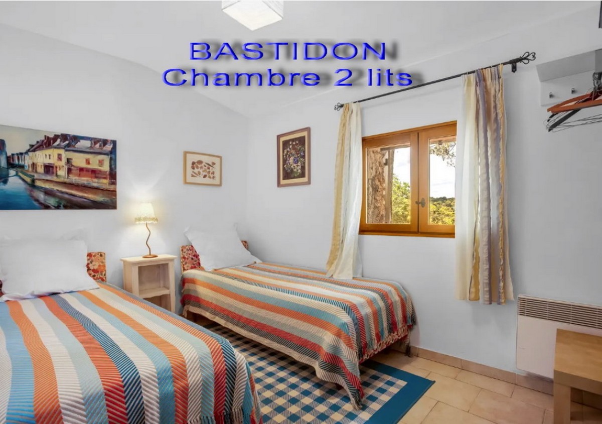 Bastidon Chambre 2 lits