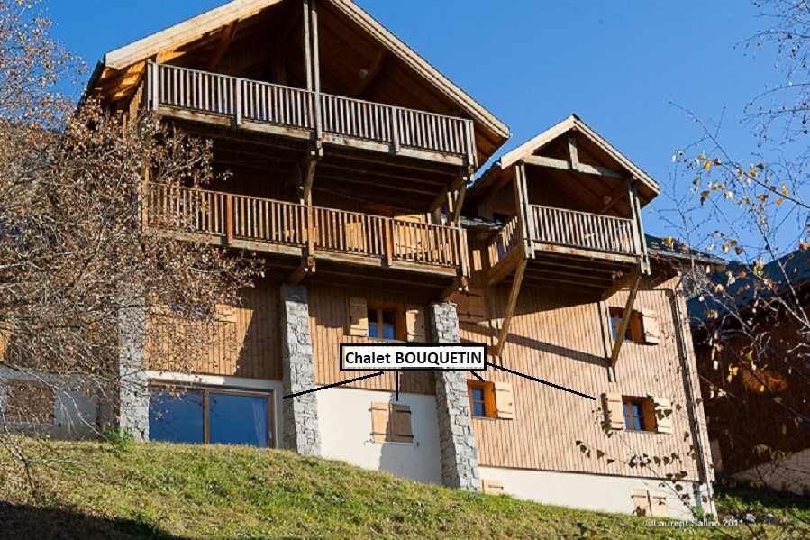 Au rez le chalet Bouquetin Entrée du chalet indépendante