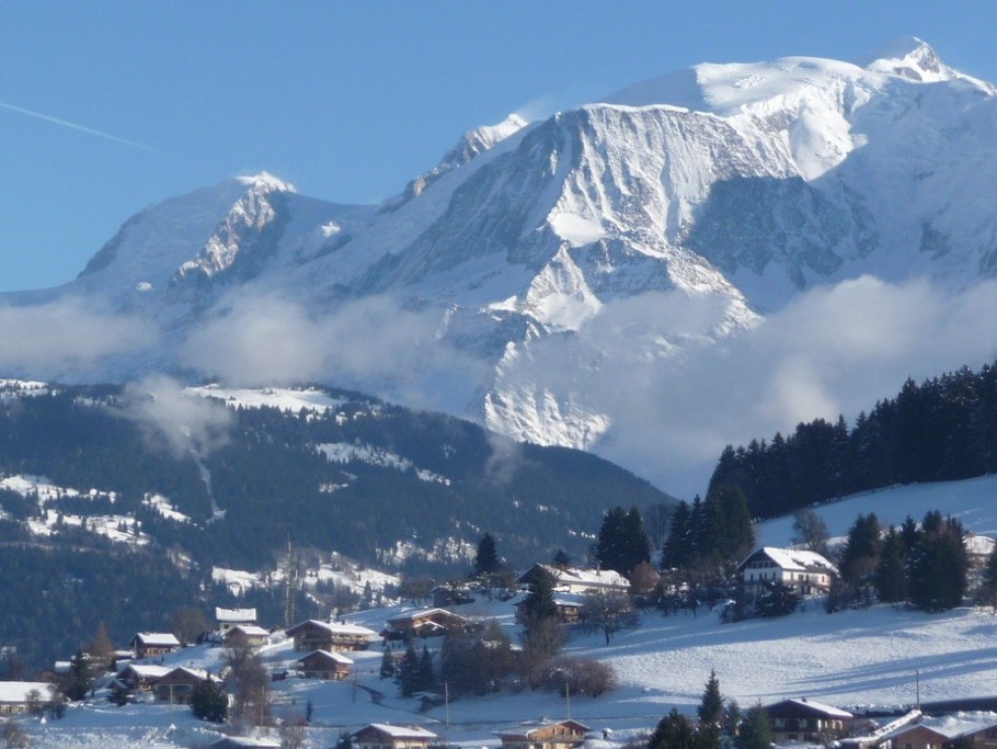 Le Mont Blanc à 1h 15 de route