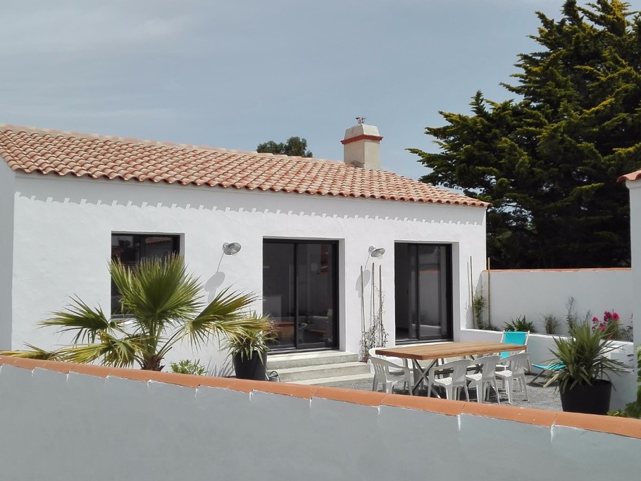 vue maison extérieure