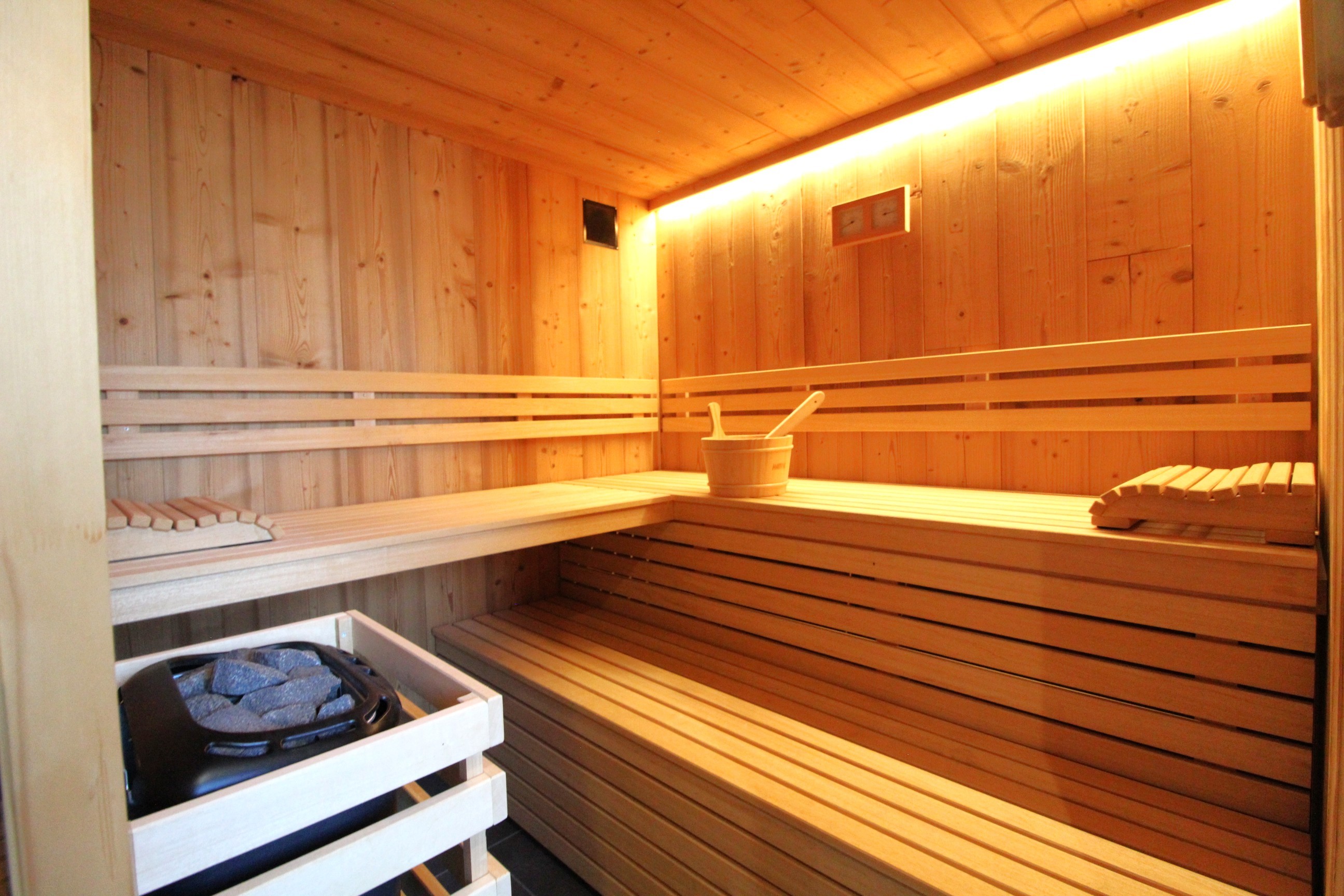 Sauna - Chalet du Pré Temy, avec sauna et jeux extérieur