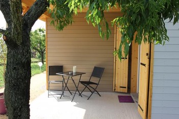 Chambres d'hôtes avec piscine dans le Parc naturel régional du Pilat - Terrasse privative