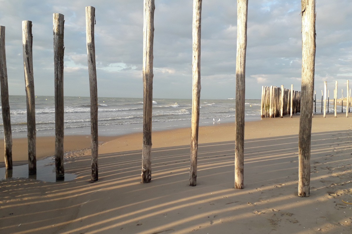 La plage des Escardines