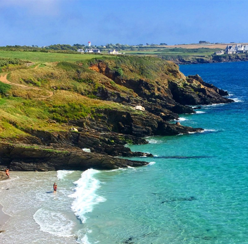 plage du bilou à150m du gite