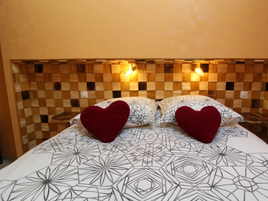 Chambre 1 à l'étage - Gite des Roches