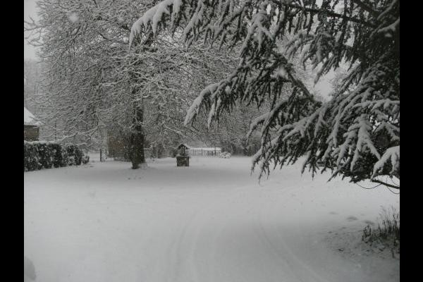 le parc l hiver