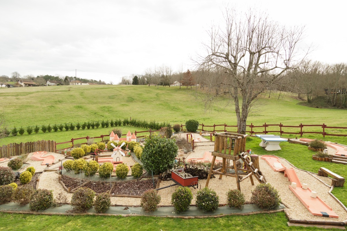 Parcours mini-golf