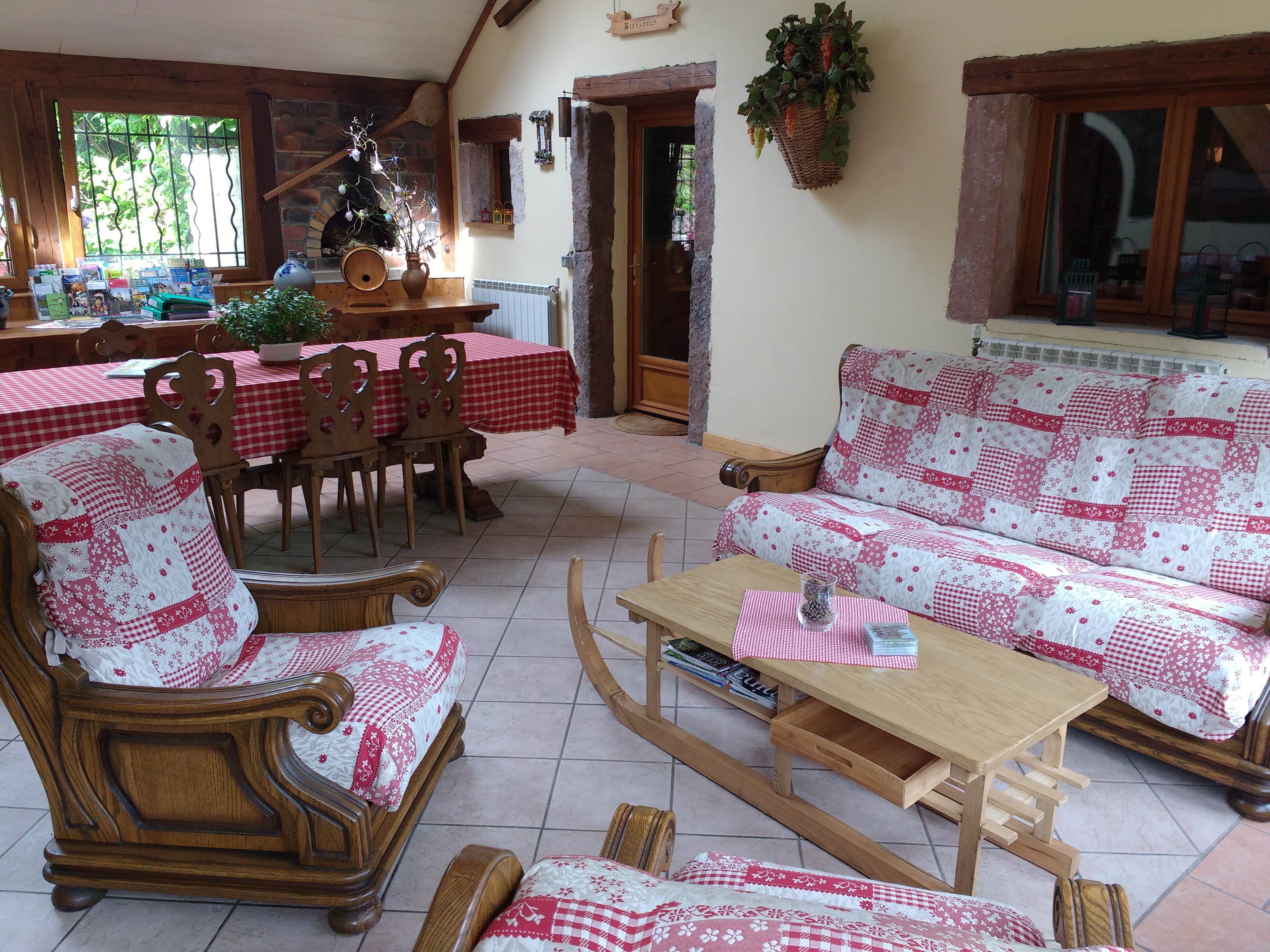 Covered terrace