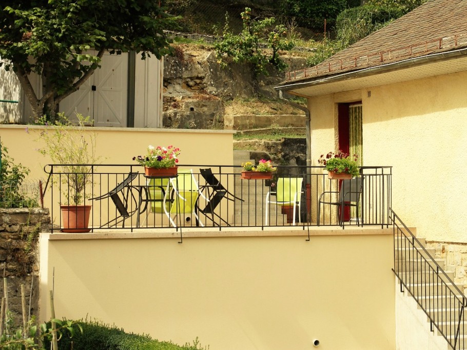 terrasse sortie cuisine