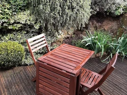 Terrasse à l'ombre