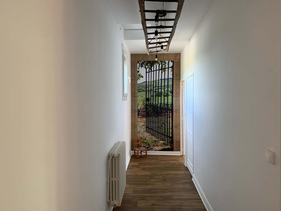 Couloir menant aux chambres