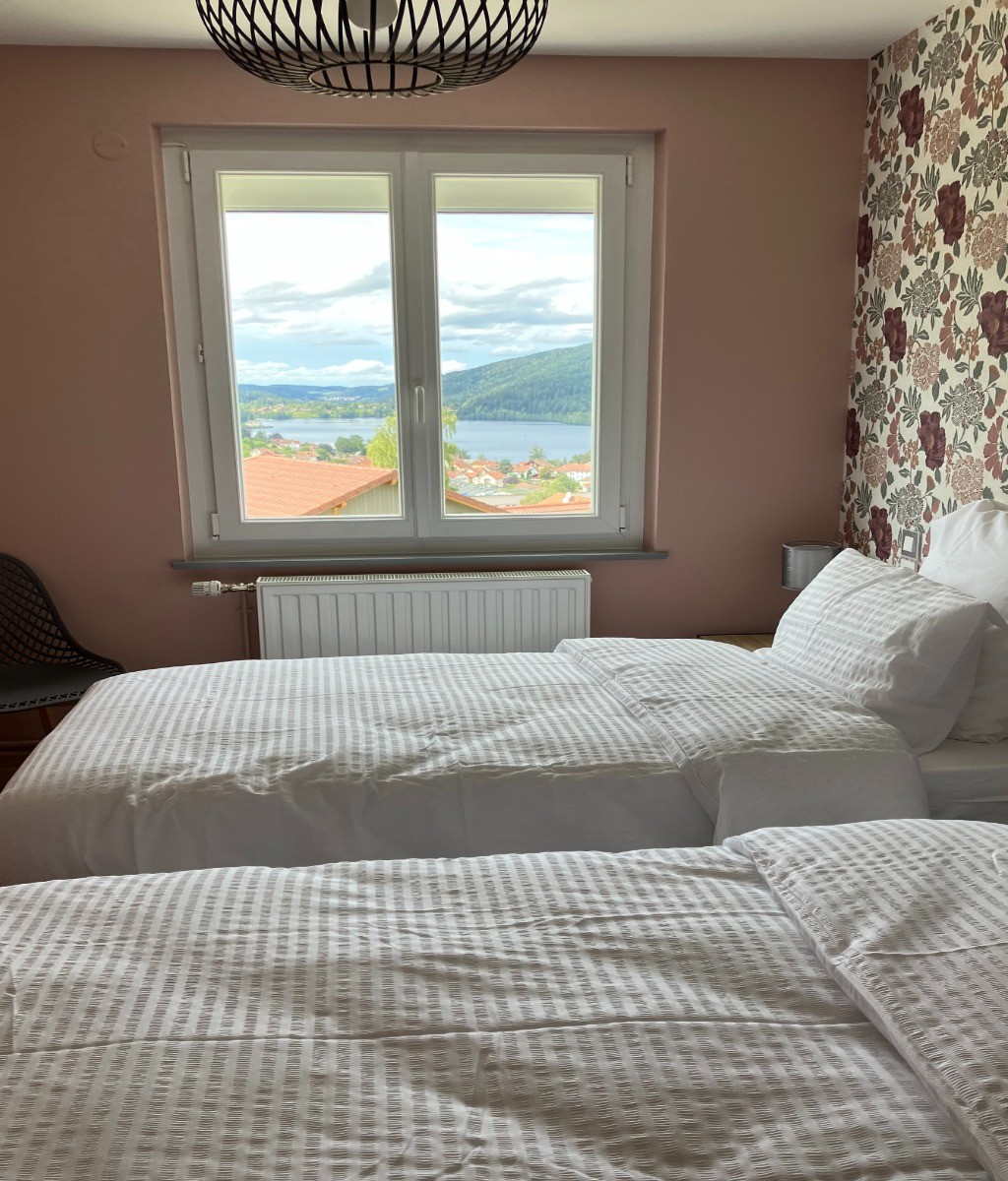 Chambre 4 avec vue lac - Maison La Rochotte Gerardmer