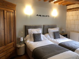 Chambre lit jumeaux