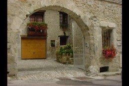 Main entrance to the property