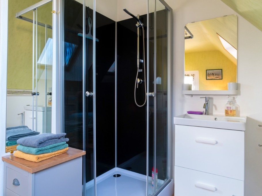 Douche dans la chambre