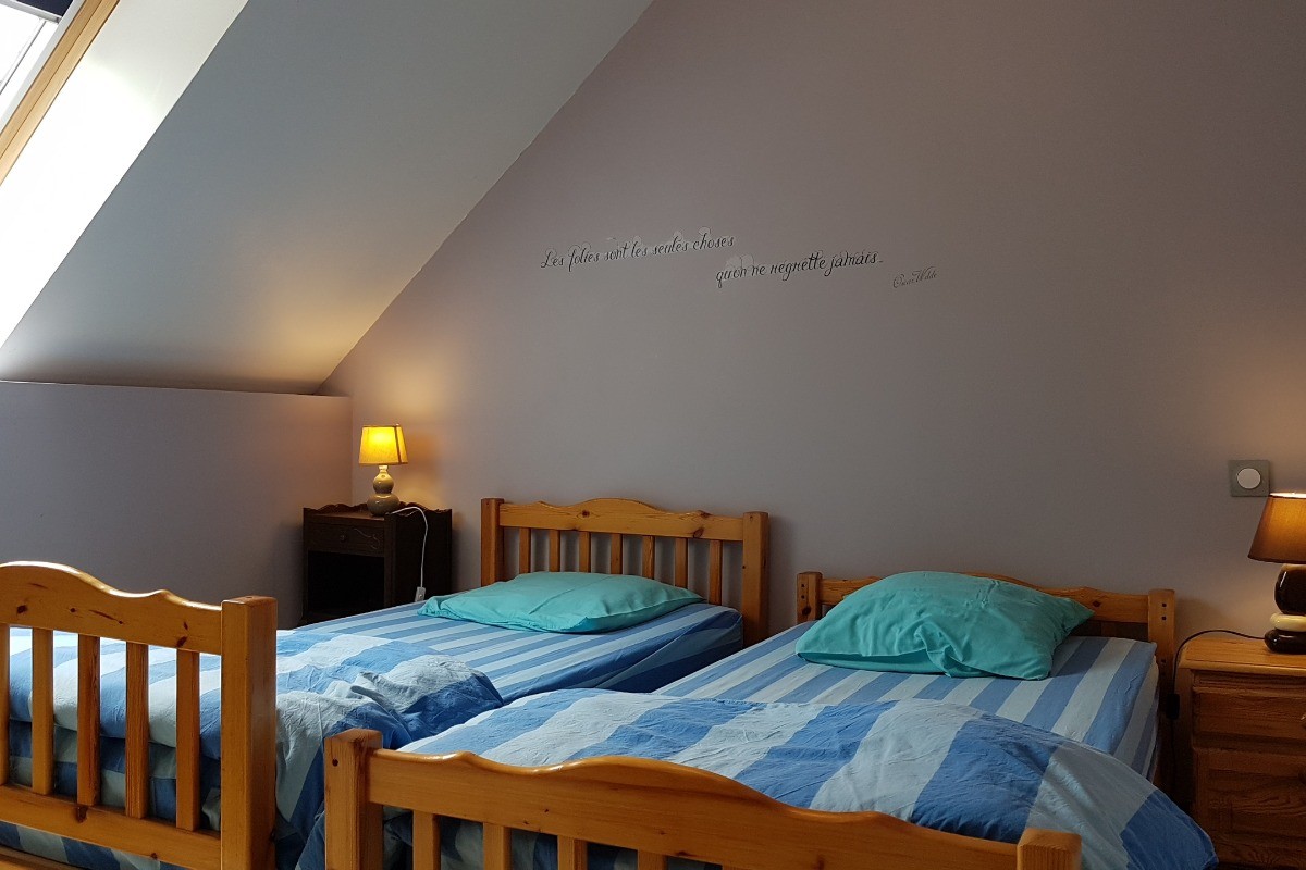 Chambre 2 lits