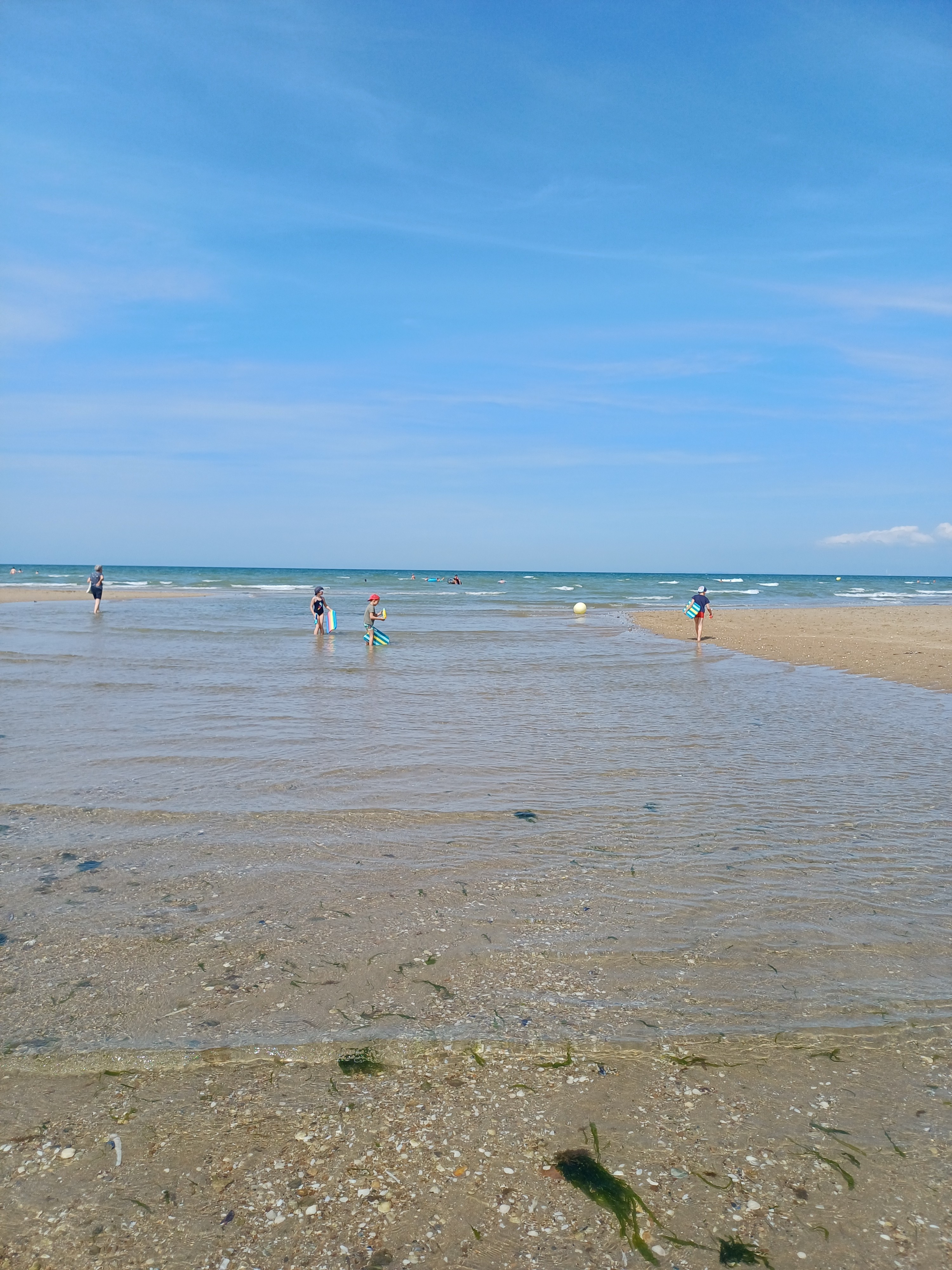 la plage de Merville Franceville