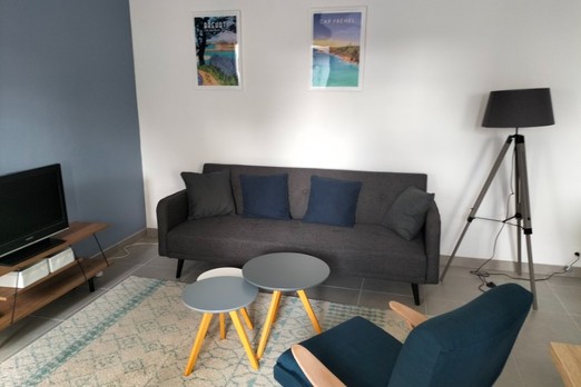 BEL APPARTEMENT ERQUY POUR 2/3 PERSONNES - COTES D'ARMOR - BRETAGNE - salon