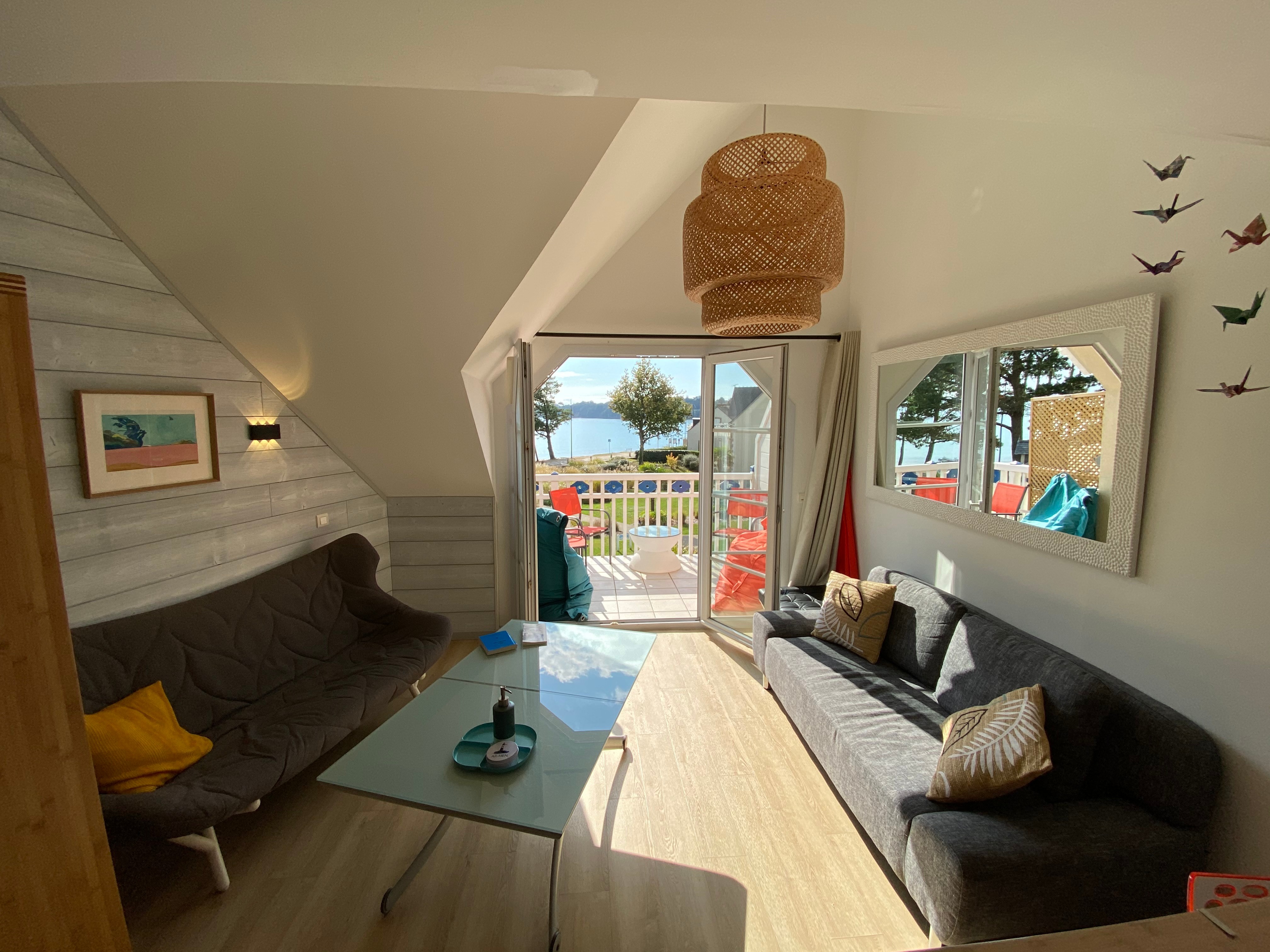 Bright living room