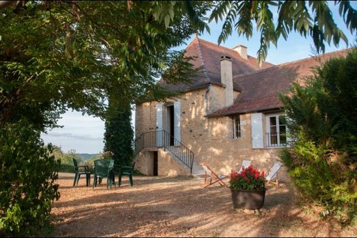 Vue du gîte façade principale