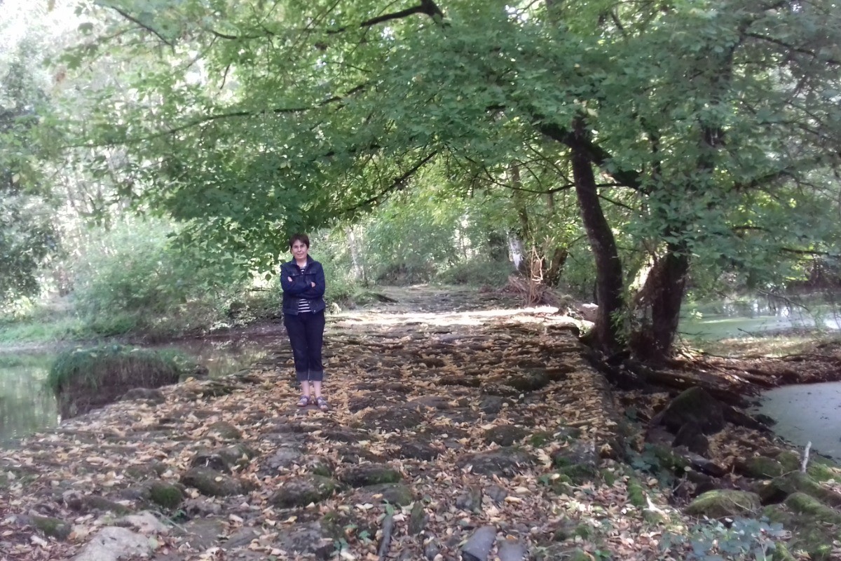 A 1,5km ; voix romaine sur la rivière LE DON.
Magnifique randonnée ombragée.