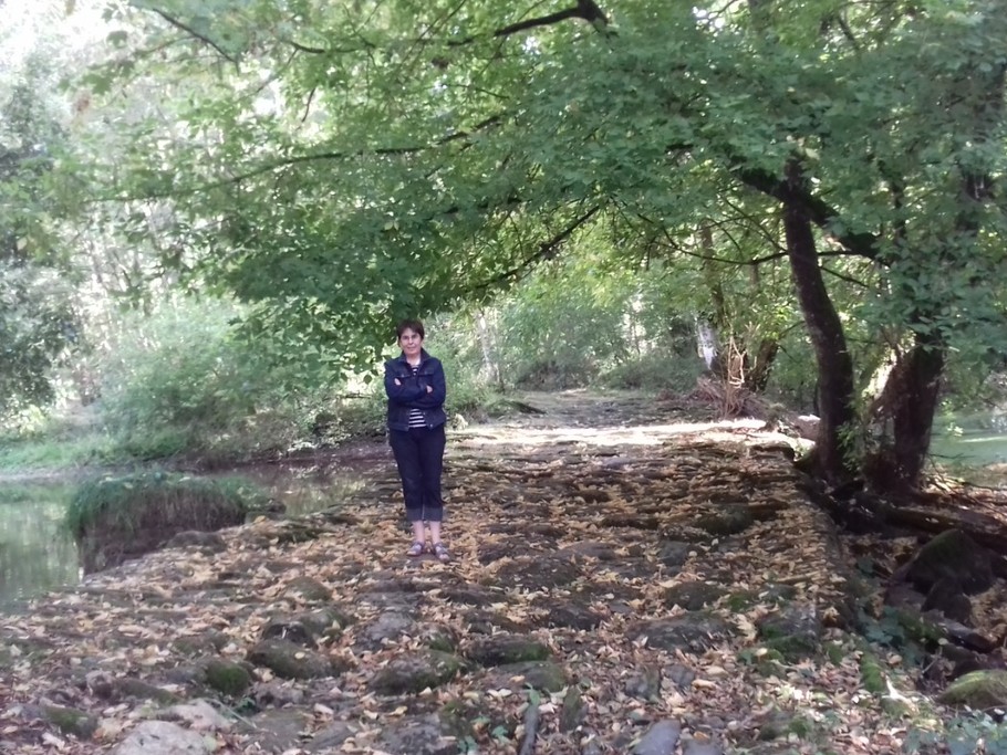 A 1,5km ; voix romaine sur la rivière LE DON.
Magnifique randonnée ombragée.