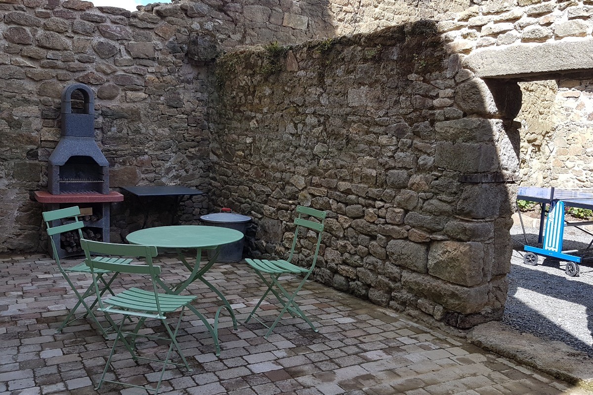 Espace barbecue voir dégustation du thé