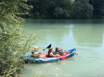 Canoë Rhône sauvage