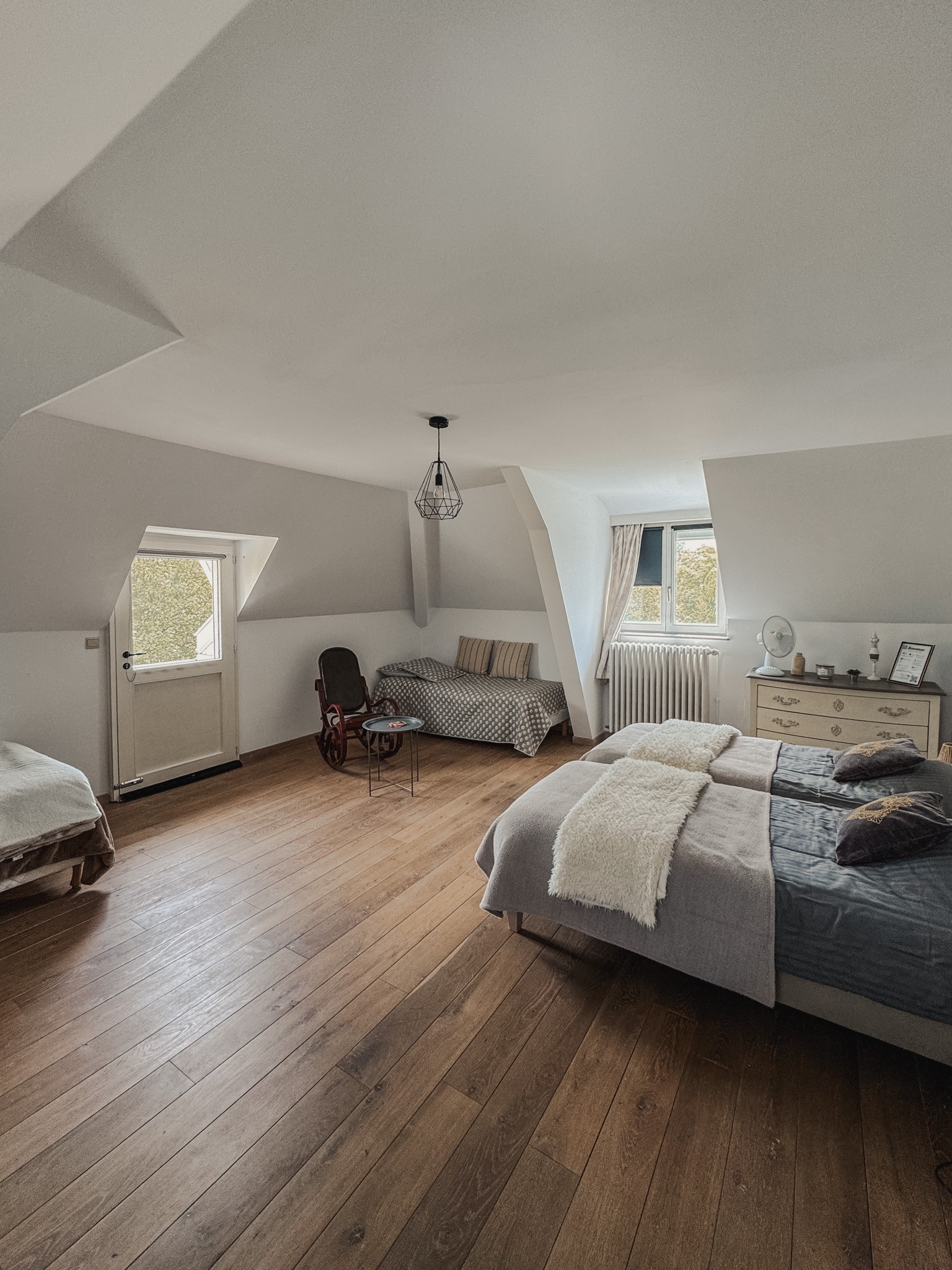 Chambre G&C - 4 lits simples