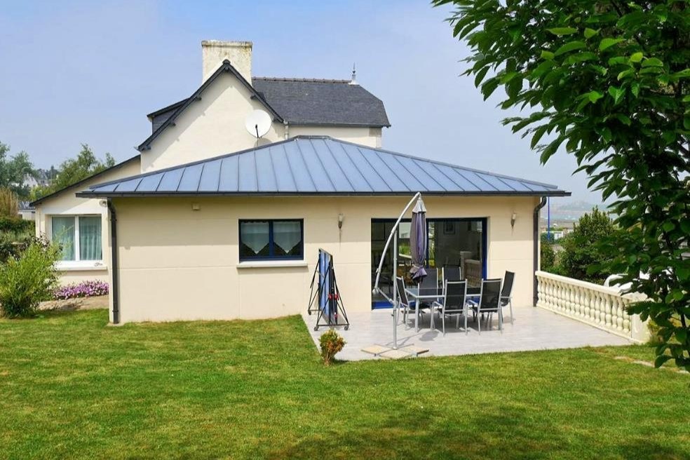 Terrasse de l'extension