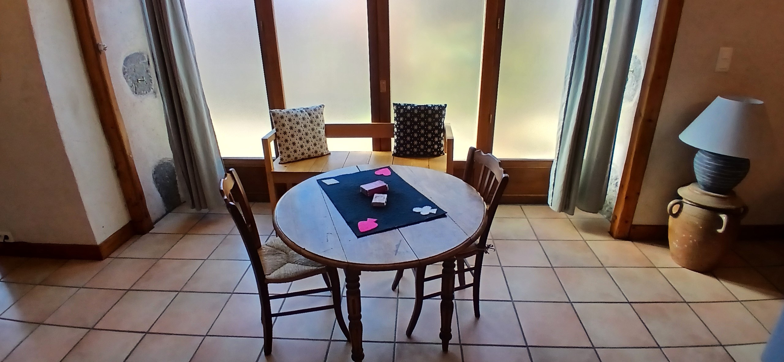 Gîte "Mont Carmel" : The relaxation area
