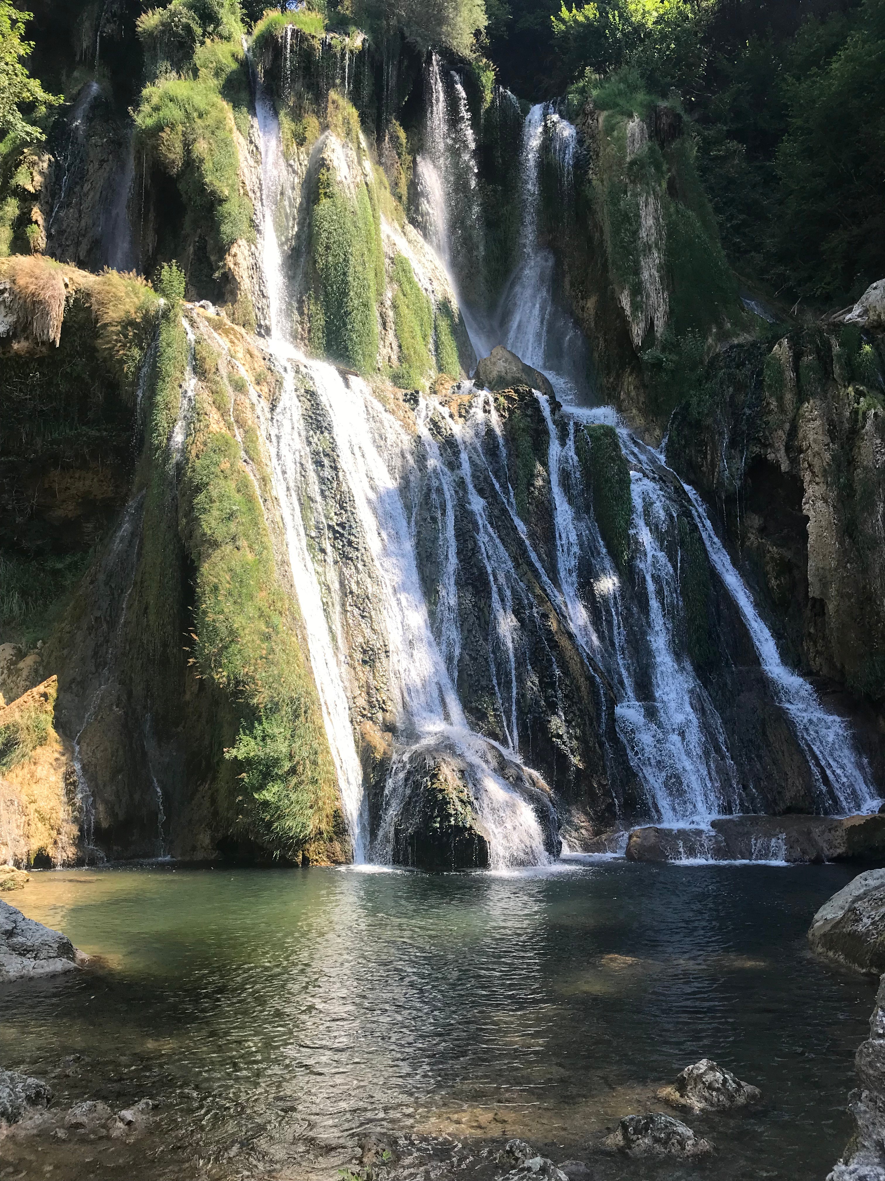 La cascade de Glandieu.
