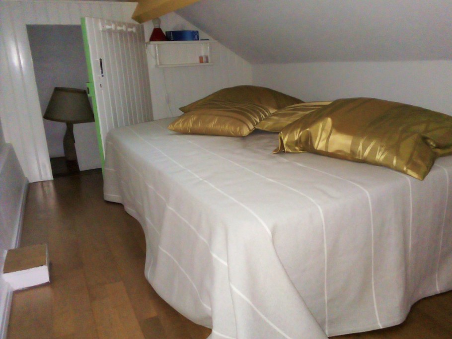 Chambre enfants en soupente vue sur mer à l'est