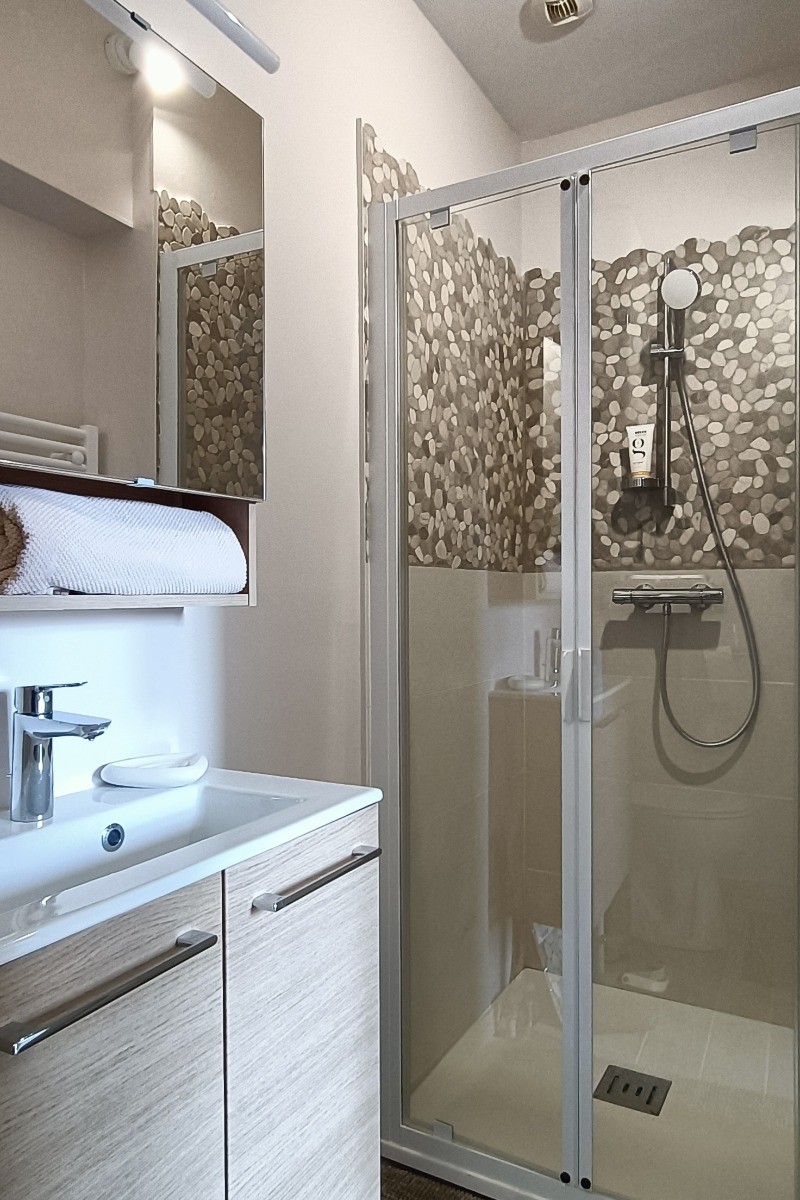 Salle de bain douche + WC